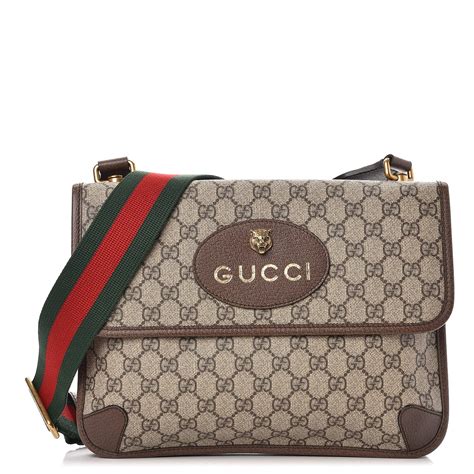 gucci web supreme messenger bag|neo vintage small messenger bag.